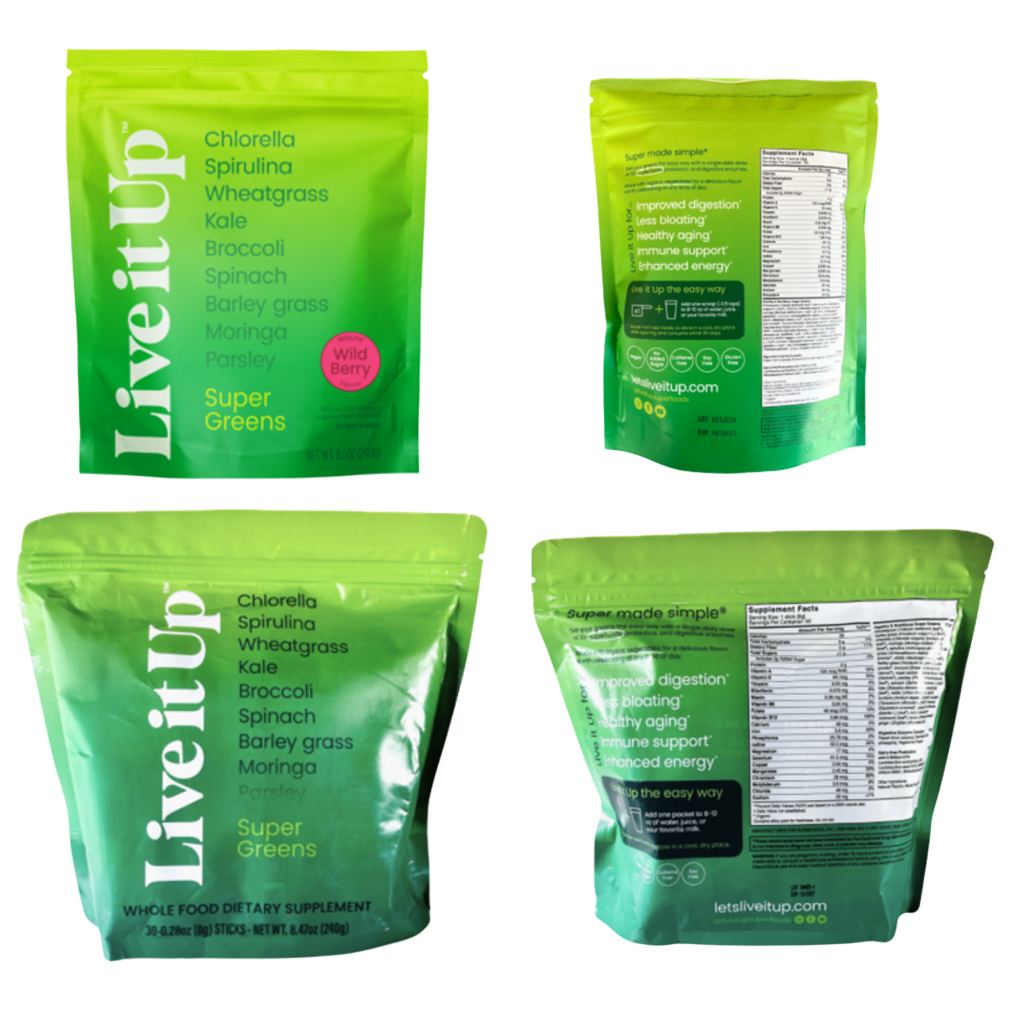 Live It Up Super Greens recall salmonella supplement safety alert