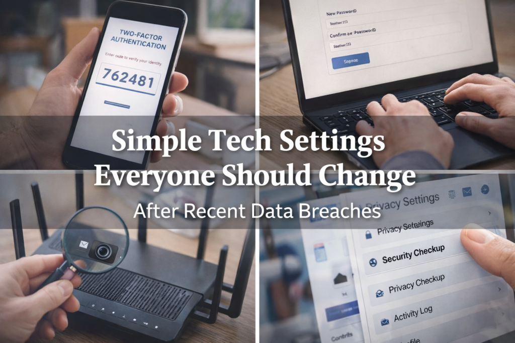 simple tech settings after data breaches security protection tips