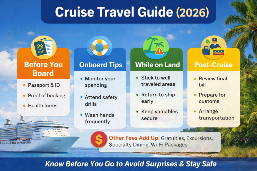 cruise travel guide 2026 tips for planning a cruise vacation