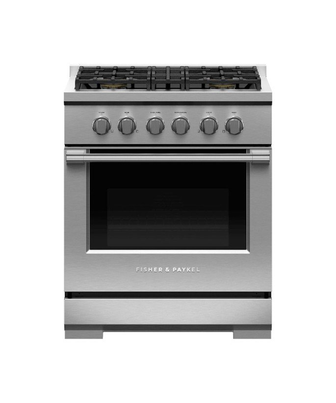 Fisher Paykel gas range recall appliance front view kitchen range affected units