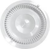 Earthtec recalled white pool drain cover back view involved in Pool Drain Cover Recall 2026 due to entrapment hazard