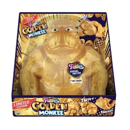  Orb Funkee Squeeze Toys recall Gold Jumbo Monkee packaging model 17451