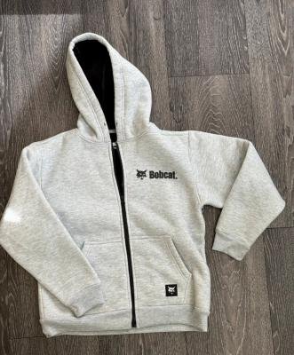 Gray Bobcat youth hooded sweatshirt recalled due to dangerous neck drawstring strangulation hazard