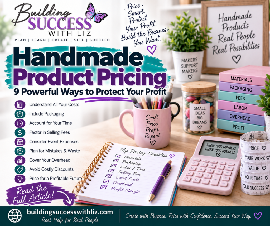 Handmade product pricing with 9 hidden costs that can reduce a small business profit
